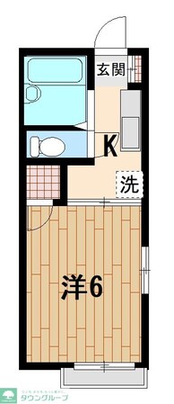 ソーラーハイツの物件間取画像